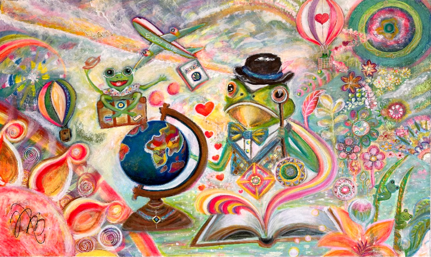 A Journeying Frog and the Planet of Love — MIRAI